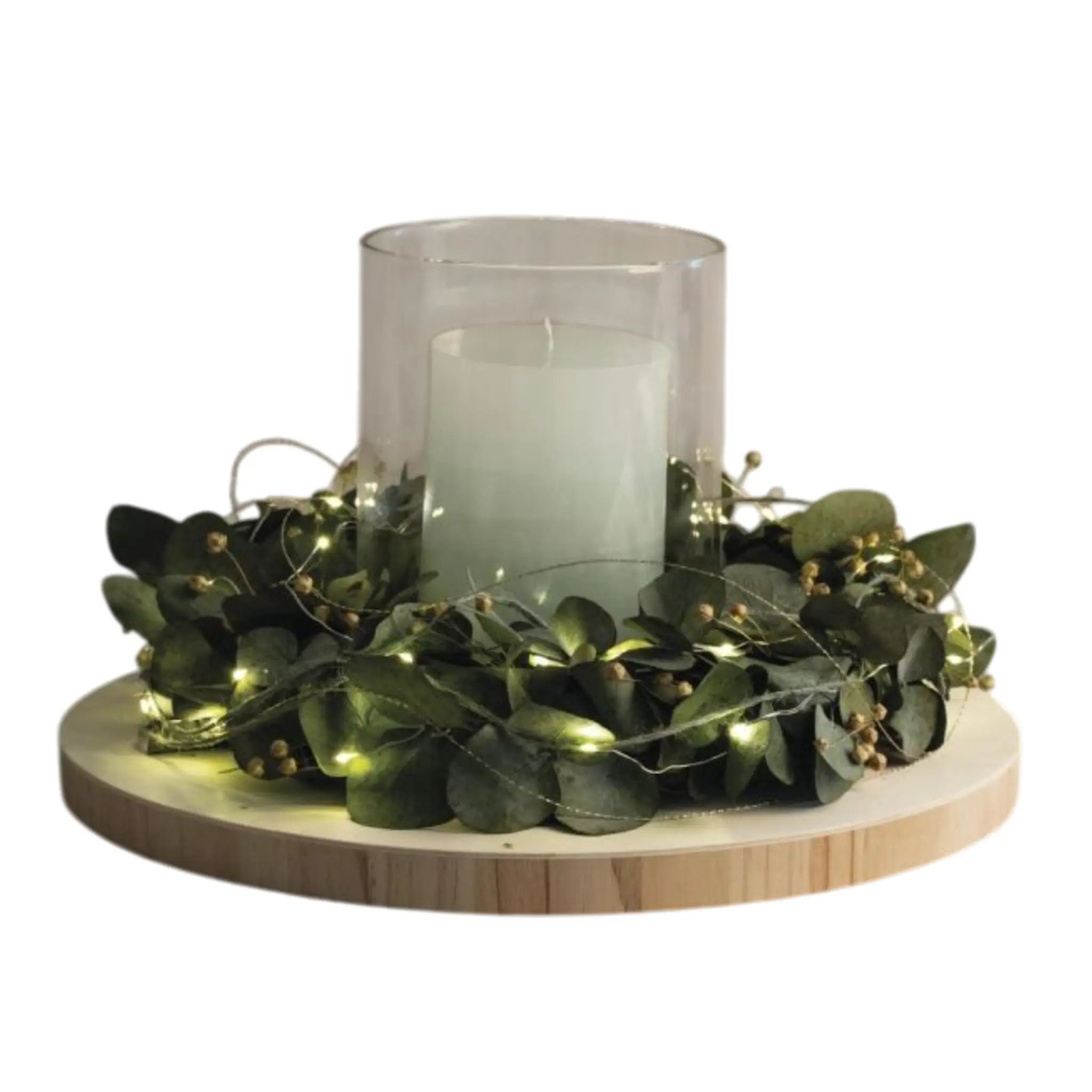 zylindrische Kerze DEKO