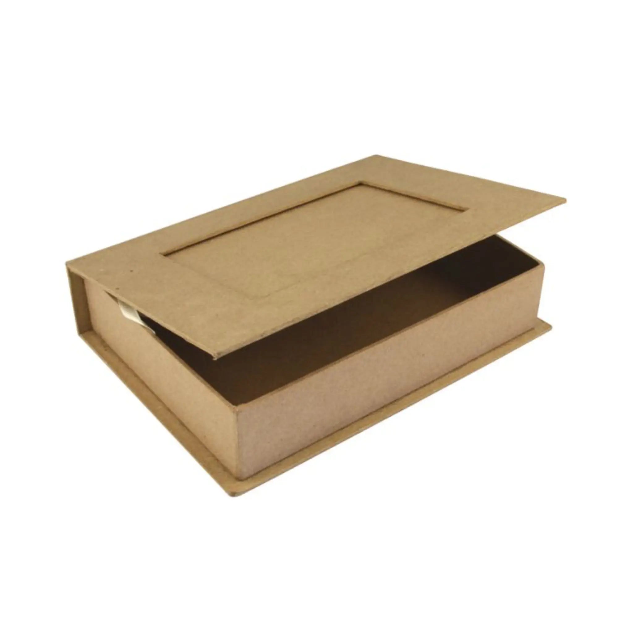 Pappmache Buch Box zum selbst gestalten