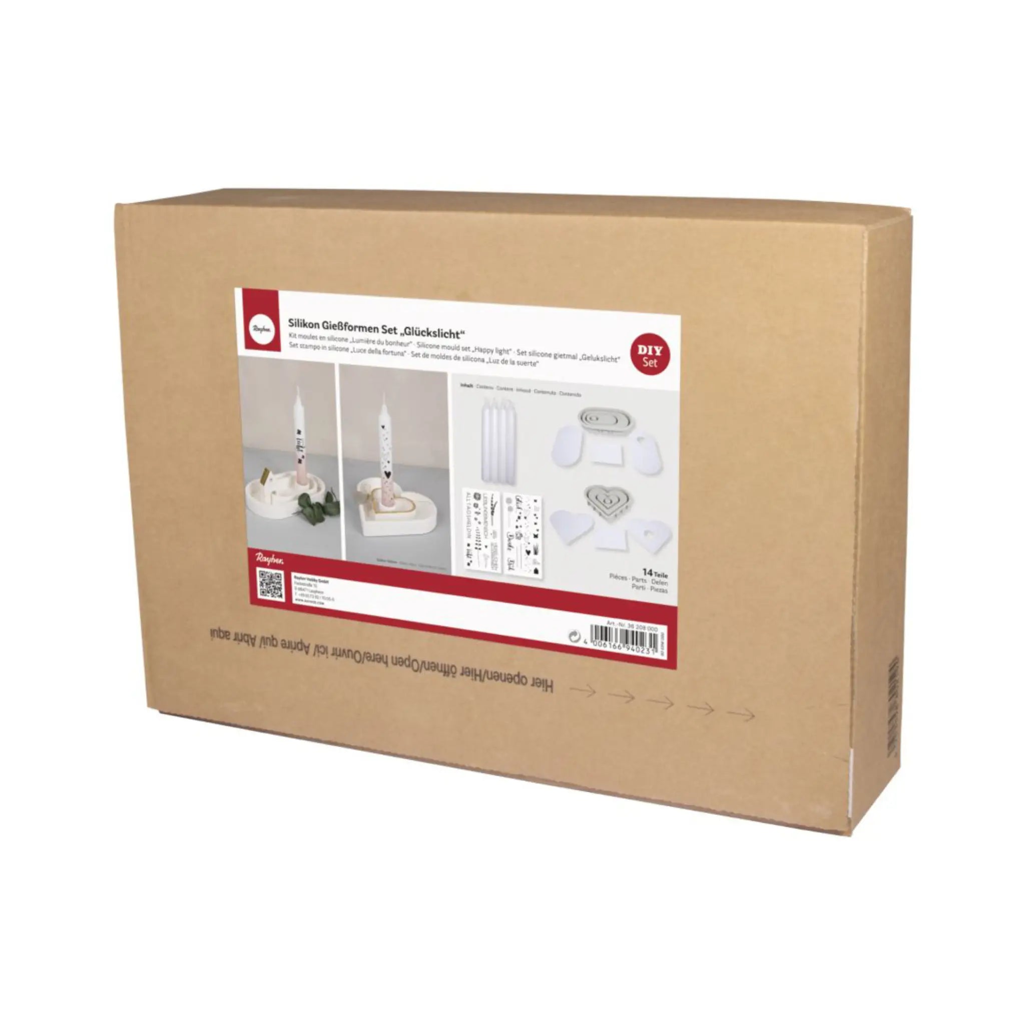 Gießform Set Glückslicht