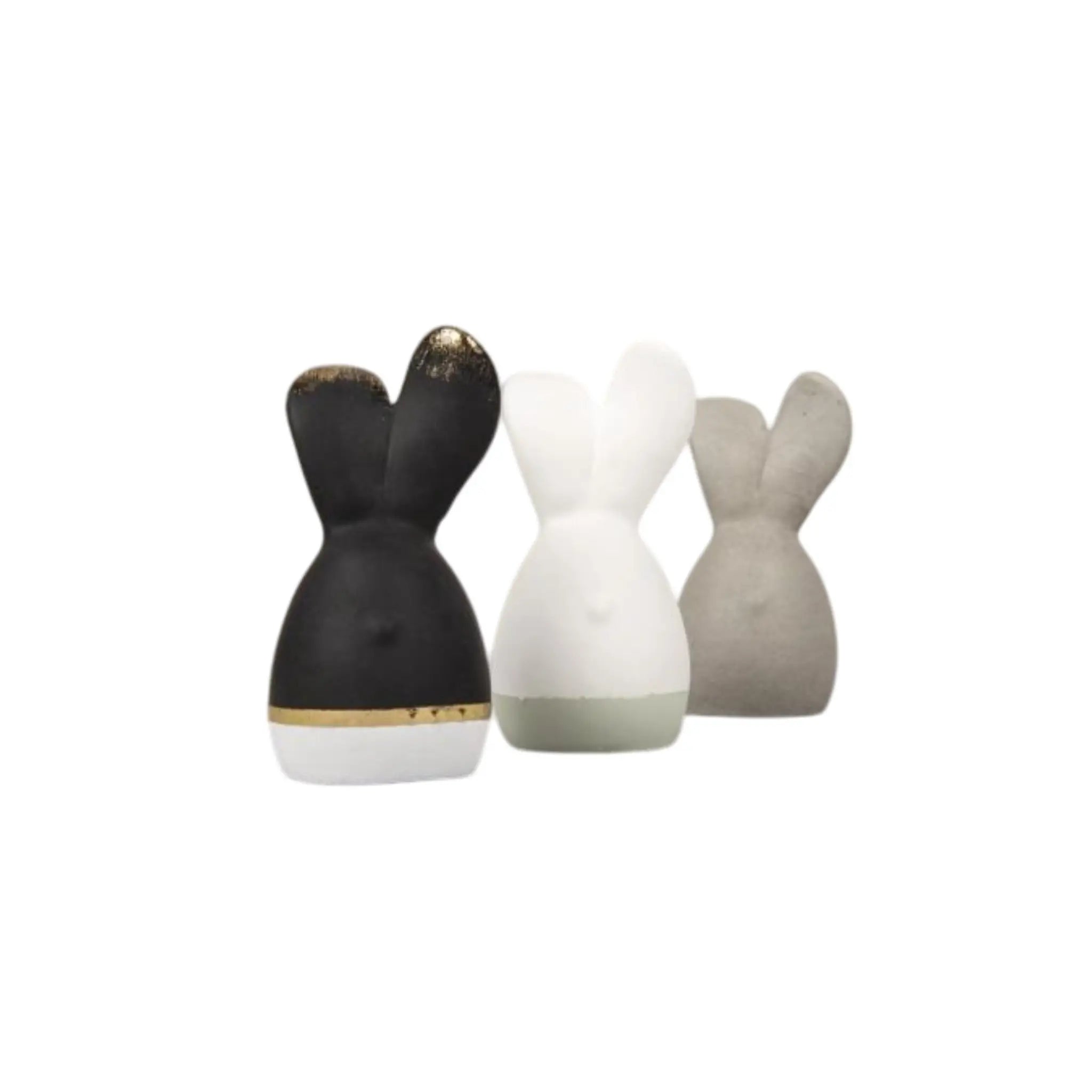 gegossene Hasenfamilie Raysin