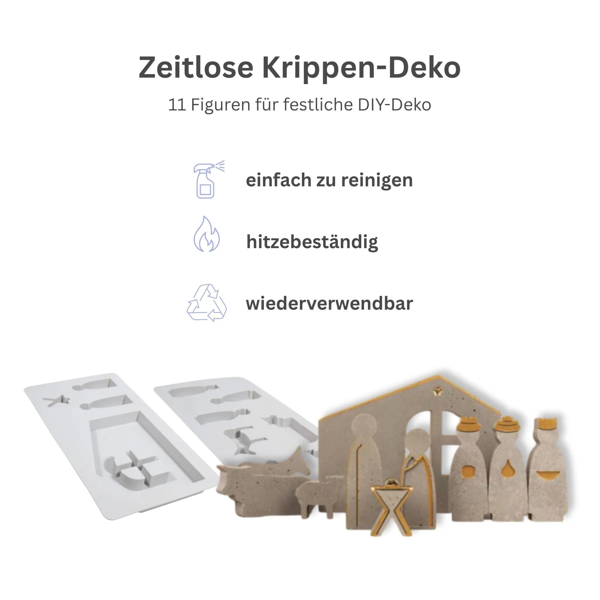 Vorteile Silikonform Krippe