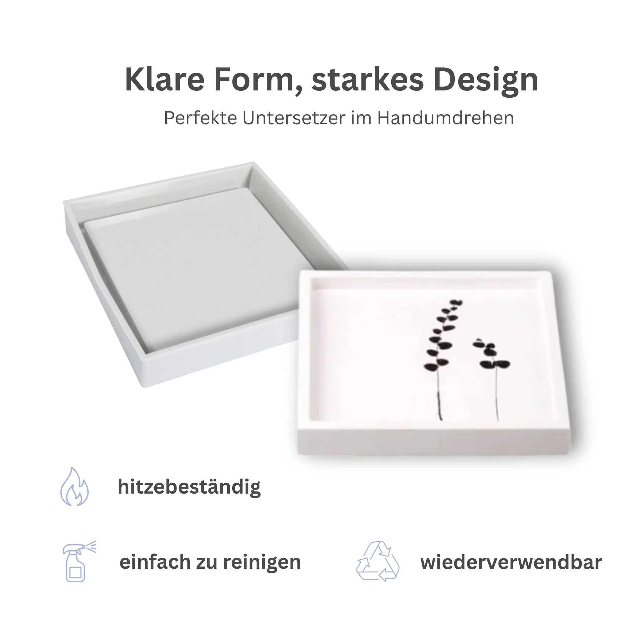 Vorteile Silikonform Quadrat