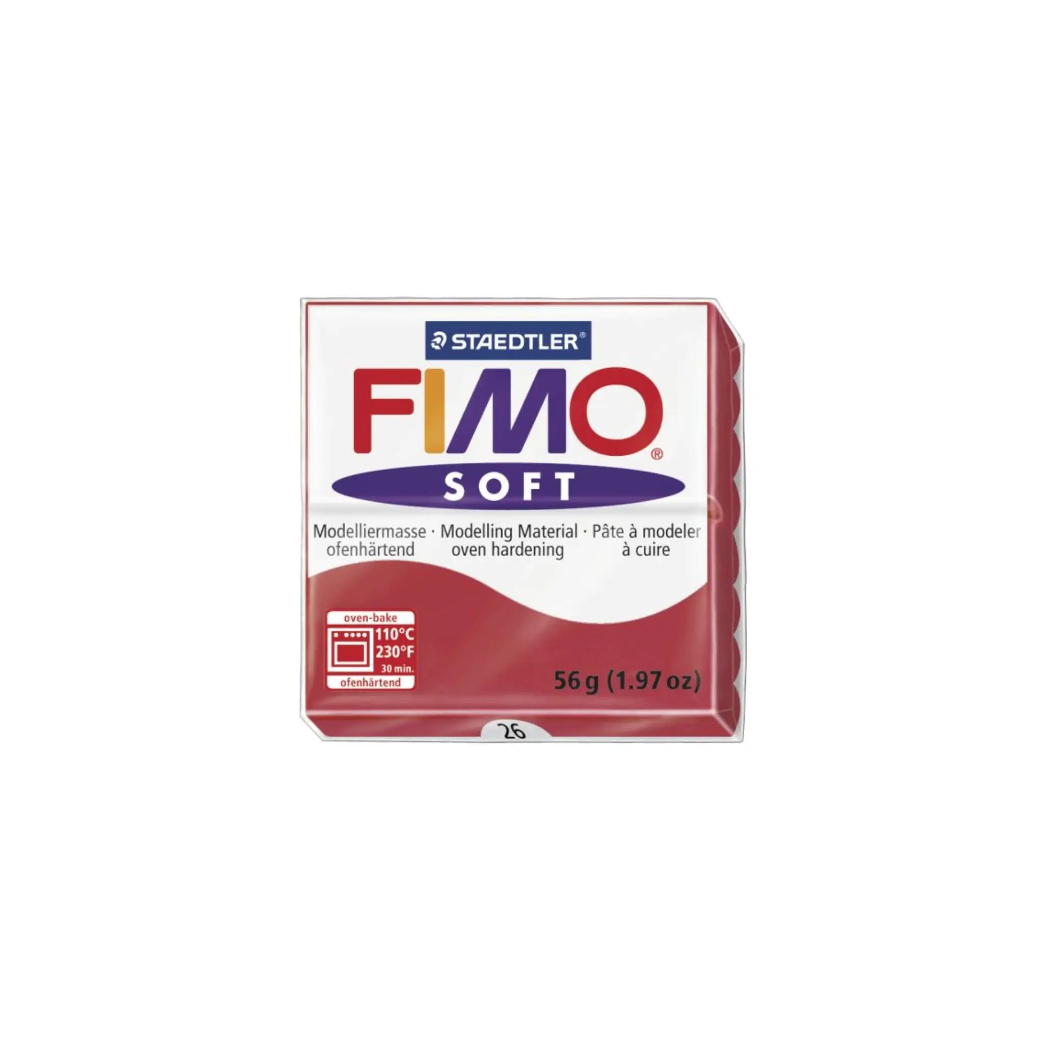 FIMO Kirschrot