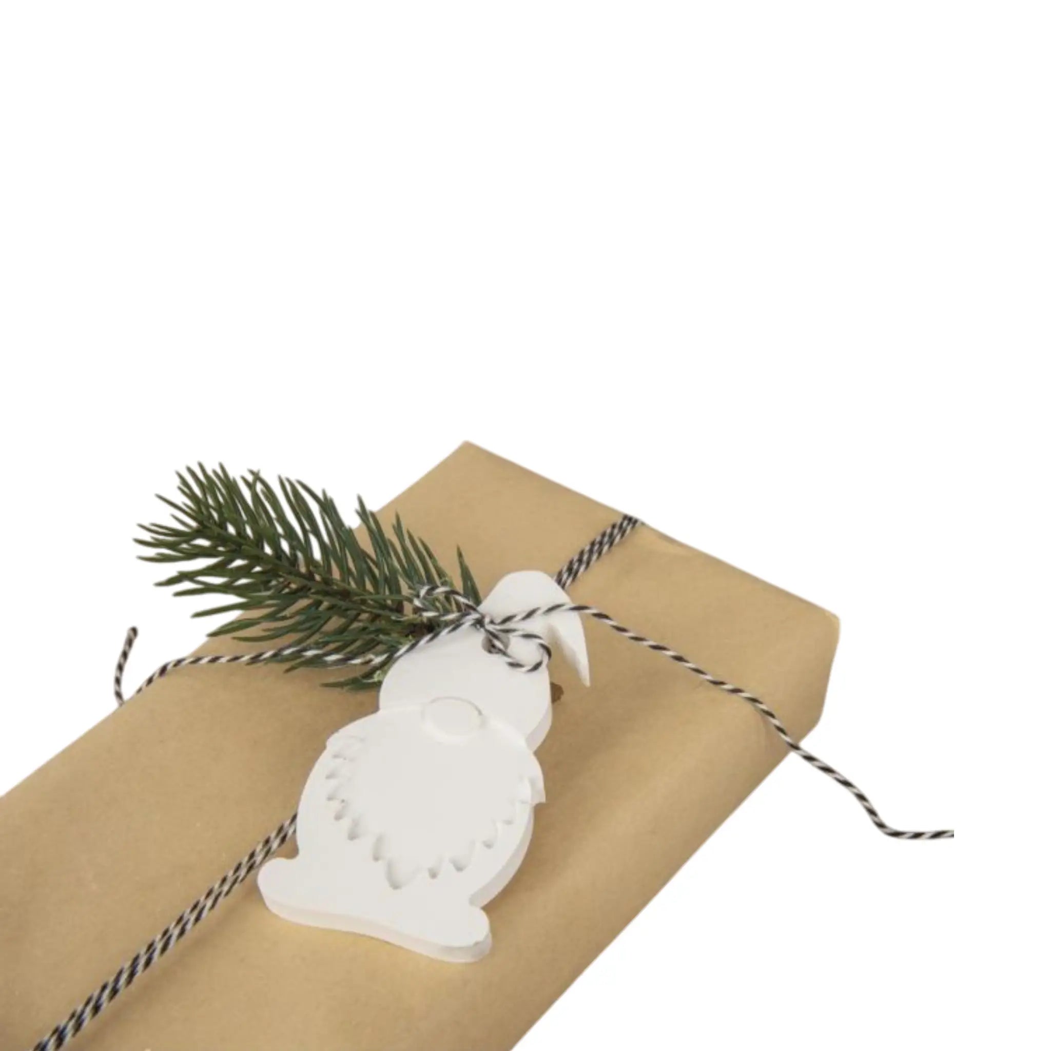 Geschenkanhänger Wichtel gegossen