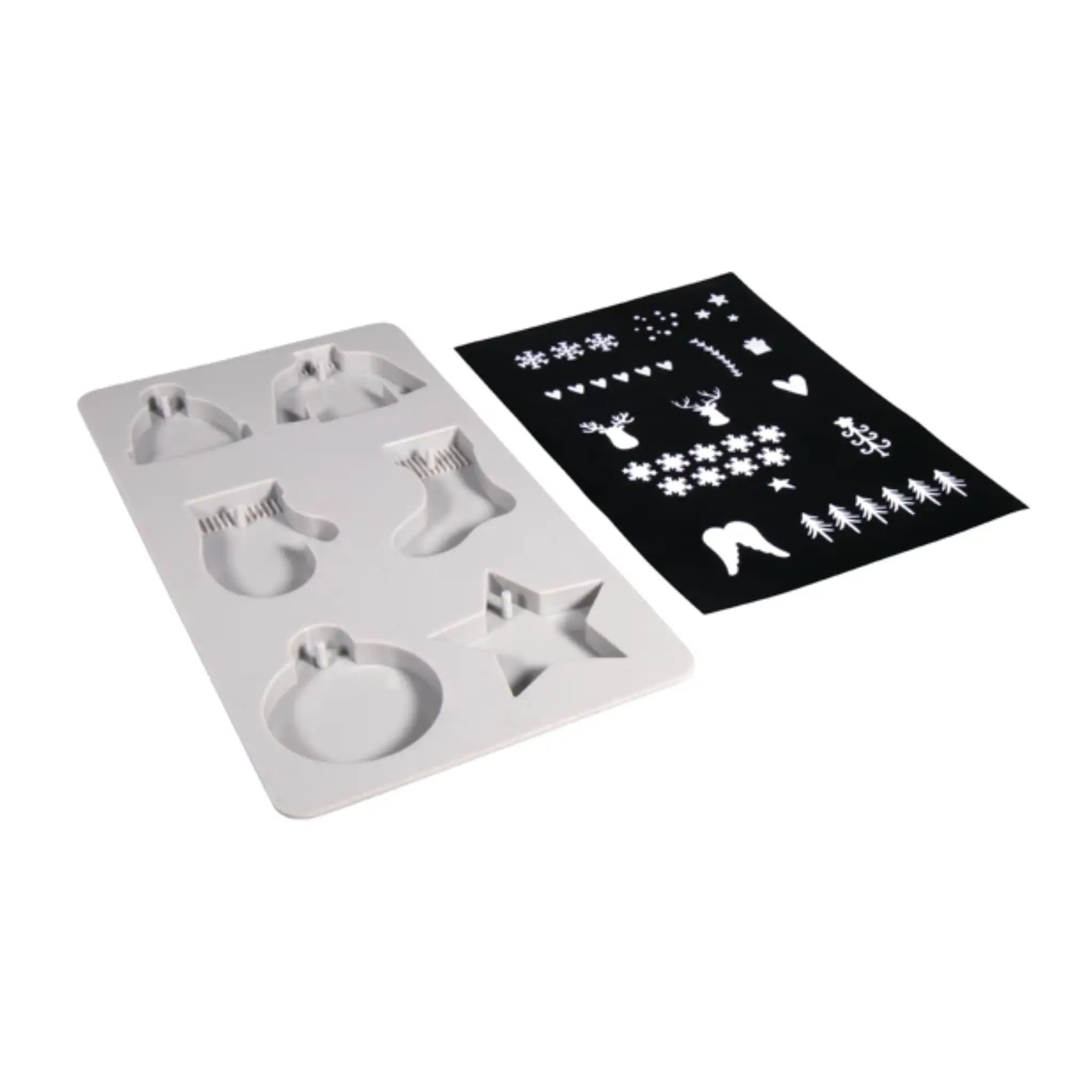 Silikon Gießform Winter Weihnachten | BeG