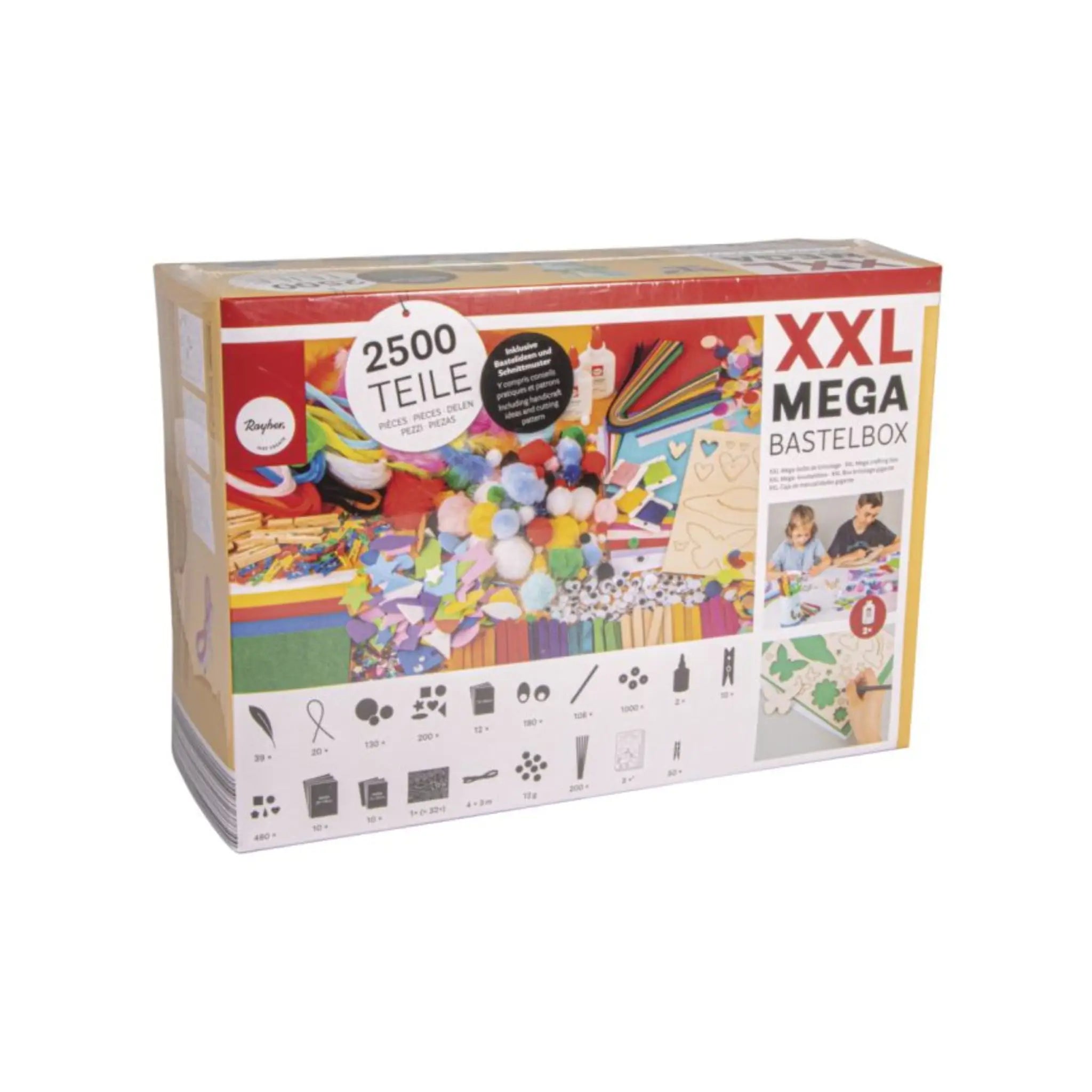 2500 Teile Bastelbox