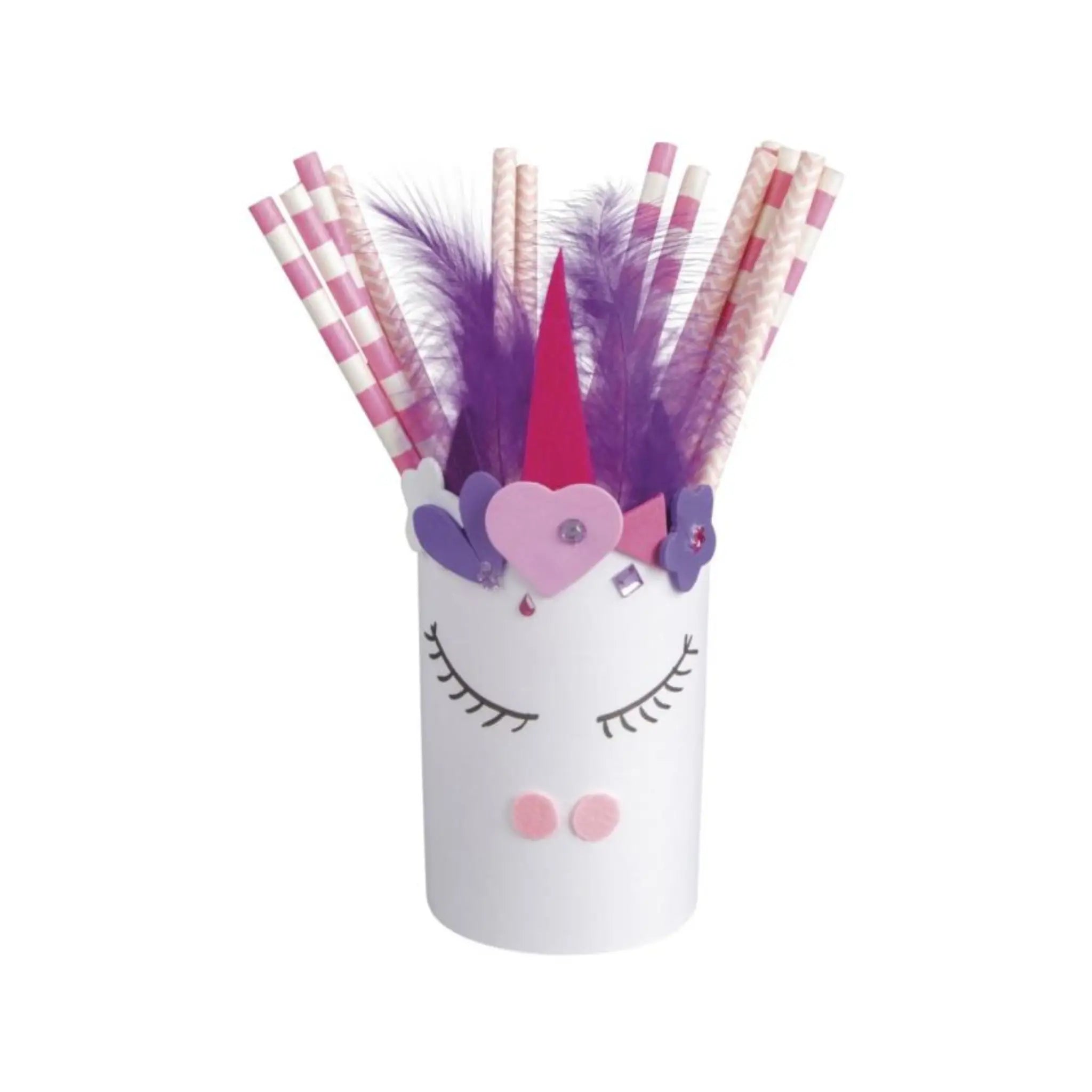 Stiftehalter Mädchen gebastelt