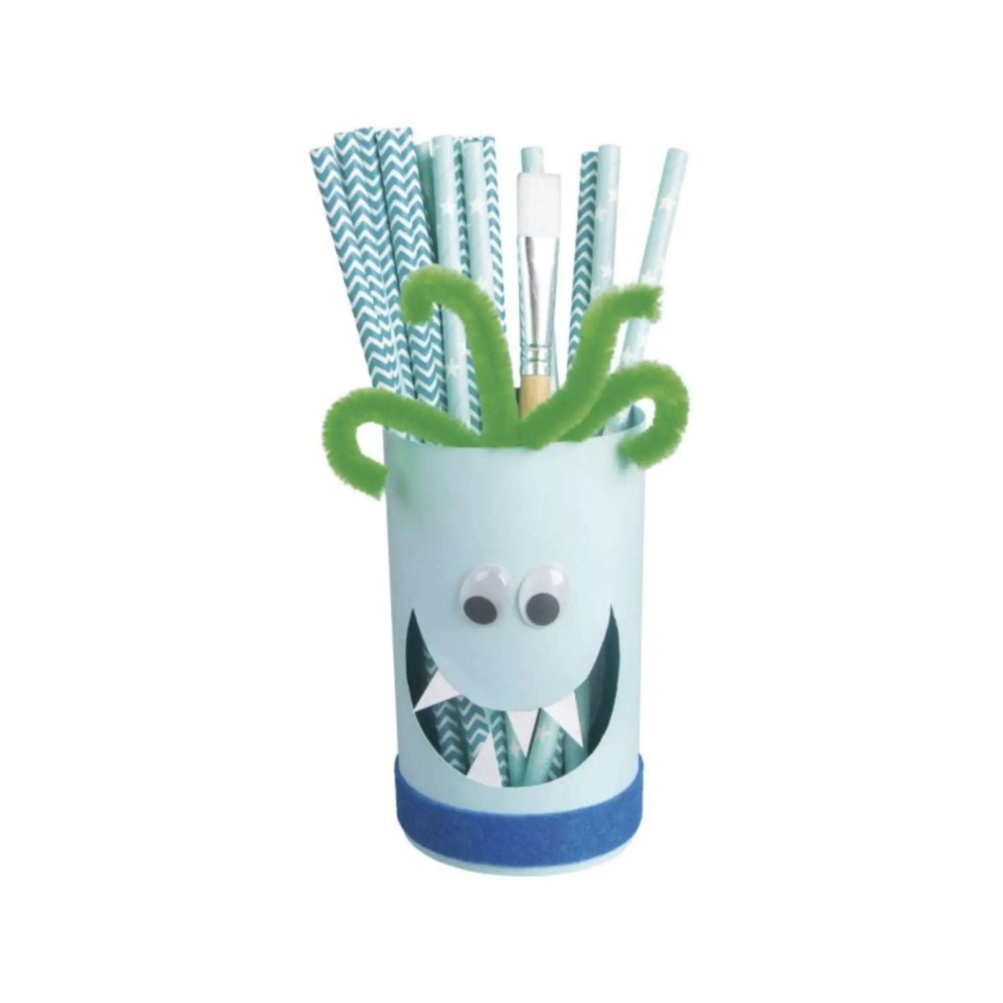 Stiftehalter Jungen gebastelt